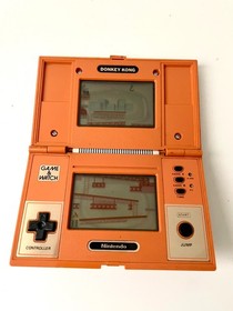 Nintendo Game & Watch Donkey Kong Multi Screen Handheld Console Japan with Video