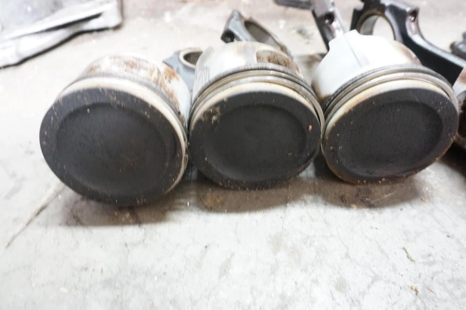 Pistones + bielas 84-87 325e 325es 528e OEM BMW E30 M20B7 ETA Foto 4 de 4