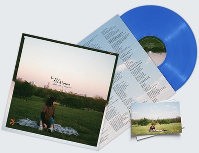 Lizzy McAlpine ''Give Me A Minute'' blue Vinyl + handwritten insert NEW SEALED
