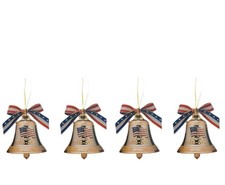 USA 250Th Anniversary Ornaments 4-Pack, 1776-2026 Semiquincentennial Patriotic B