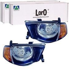 2x DEPO SCHEINWERFER SATZ GELB passend für MITSUBISHI L200 LINKS+RECHTS