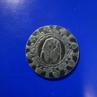 1/4 oz Silver Old World Style Egyptian King Tut Round Pyramid Reverse #26109