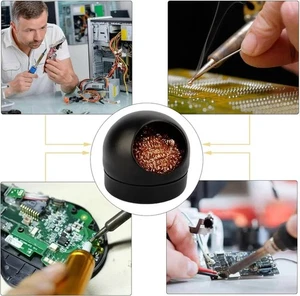 Soldering Iron Tip Cleaner Desoldering Cleaning Ball Welding Soldering Iron Mesh