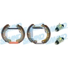 ORIGINAL® SAMKO Bremsbackensatz Hinten für Opel ZAFIRA A Großraumlimousine