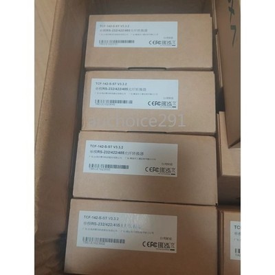 1PC New MOXA TCF-142-S-ST Serial to Single Mode Fiber DHL Free Shipping
