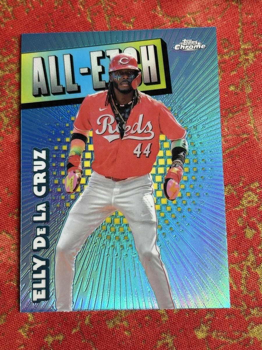 2025 Topps Chrome Elly De La Cruz All-Etch #CAE-4 Cincinnati