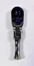Snap-on FKF80A USA 3/8" Drive Chrome Stubby FLEX HEAD Ratchet