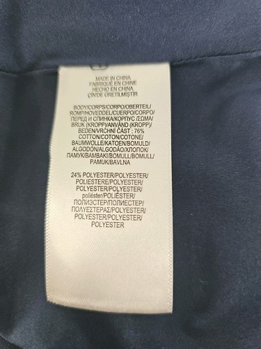 Polo Ralph Lauren Navy Blue Embroidered Crest Blazer Size 10 Academia - Picture 9 of 10