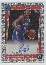 2021 Donruss Optic Fast Break Prizm Signatures Brandon Boston Jr #189 Auto 0z9d
