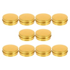  20pcs 60ML pot en étain en aluminium de forme ronde vide crème de maquillage