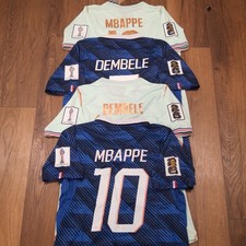 Kylian Mbappe / Ousmane Dembele Jersey France ! SHIPS FAST!