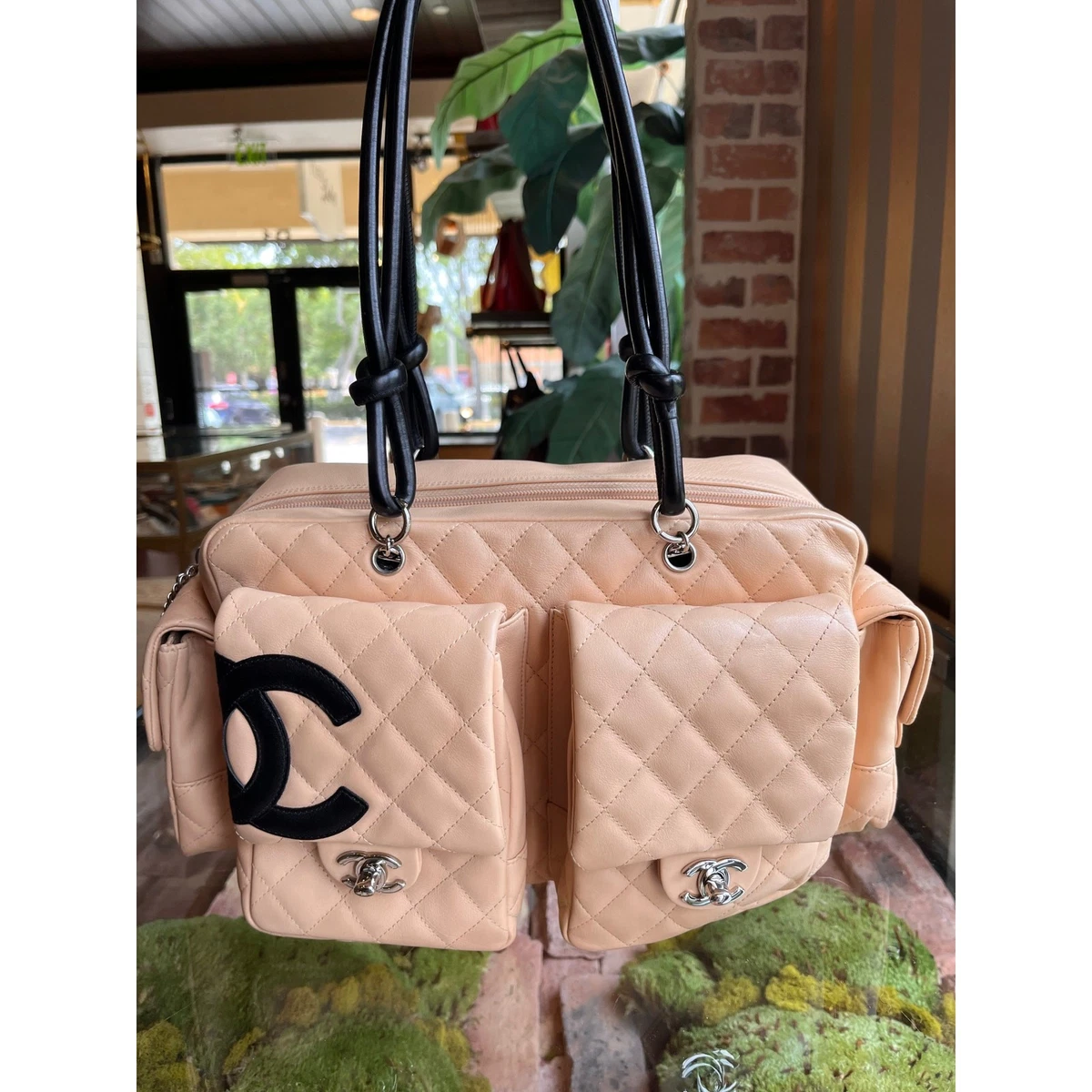 CHANEL Cambon Leather Exterior Shoulder Bag Bags & Handbags for 