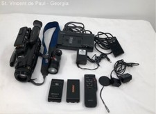 Sony Video 8 Handycam CCDFX410 Video Camera Recorder Remote Bundle Untested Read