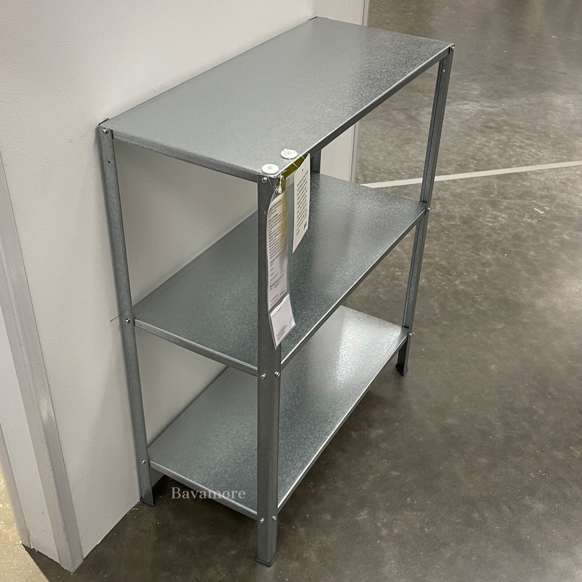 IKEA HYLLIS Shelf Unit Indoor/outdoor Galvanized steel 23 5