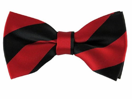 Manzini Coleckwear® Para hombre Universidad Ajustable a Rayas Preatado Moño Corbata - Imagen 23 de 33