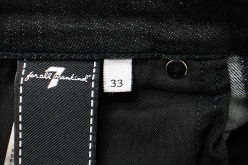 7 For All Mankind Kayden Luxe Performance Vaqueros W33 Skinny Whiskers Nuevo - Picture 6 of 8