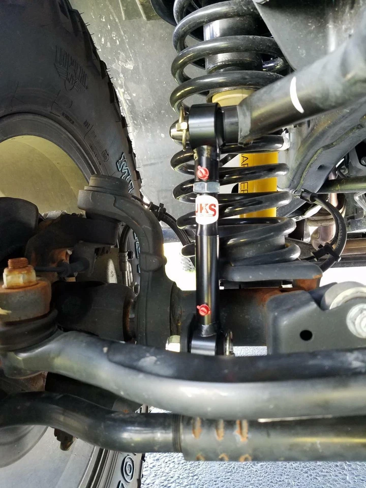 JKS 2034 Quicker SwayBar Disconnects for 2007-2018 Jeep Wrangler JK, 2.5-6" Lift Foto 2 de 4