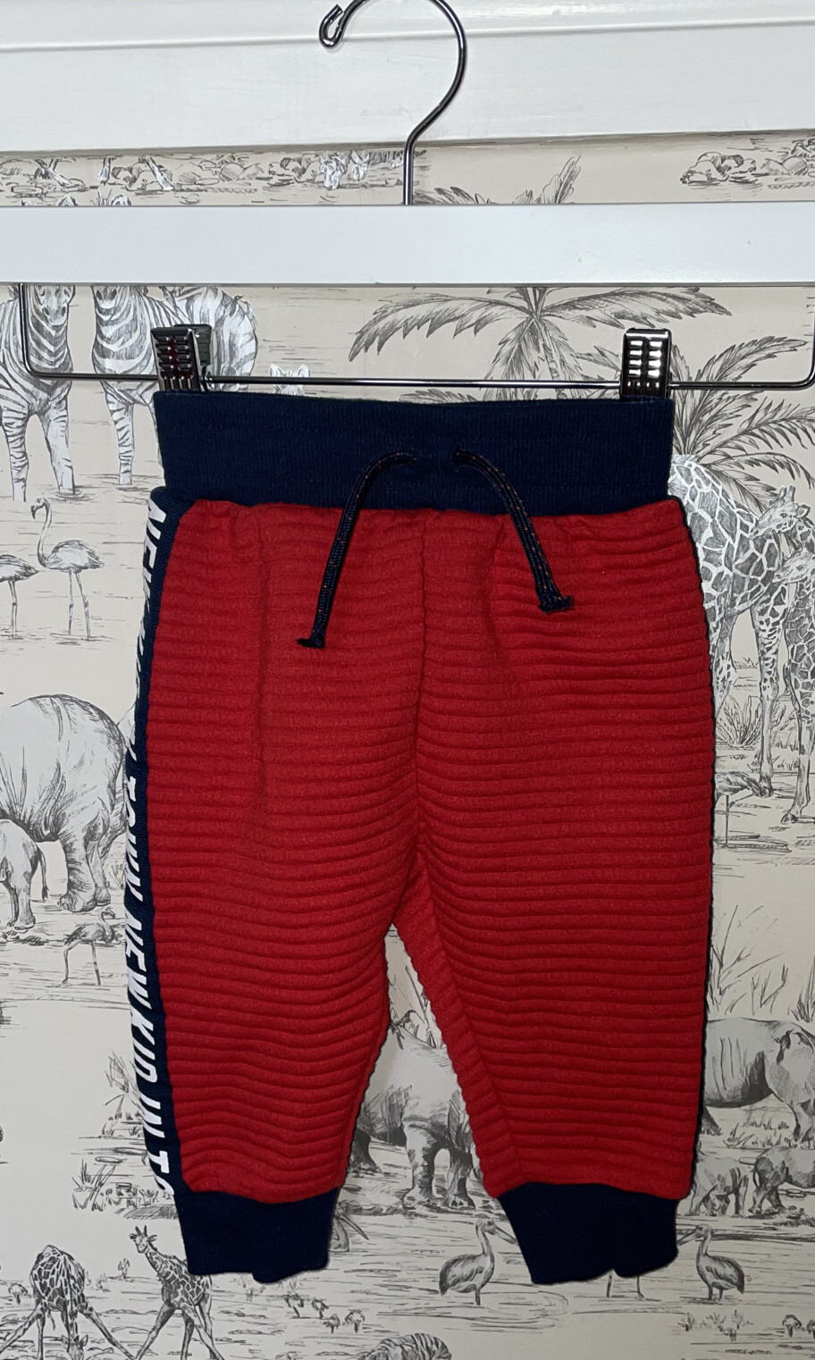 primark baby boy jumper and joggers set size 6-9 months new kid in town image 7
