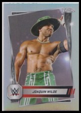 2025 Topps Chrome WWE Refractor #128 Joaquin Wilde