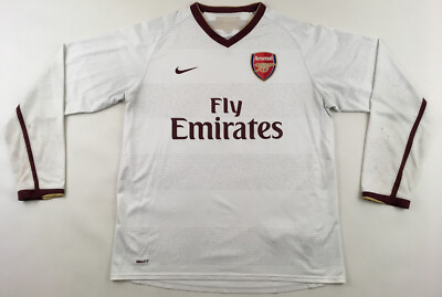 ウェア Nike Arsenal Herbert Chapman Jersey XL Arsenal London 2007 2008 Nike Herbert Chapman long sleeve away