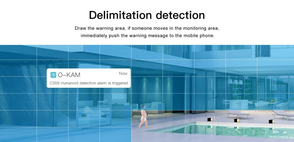 Vstarcam CS58 3MP FHD 1080P Smart 4 Lights Night Vision Waterproof Bullet Camera - Image 4 of 4