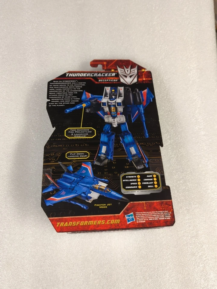 Transformers Generations Deluxe Class THUNDERCRACKER Action Figure NEW - Image 2 of 2