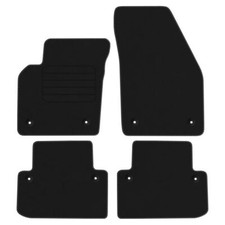 Velours Fußmatten für Volvo V50 Bj. 2004 – 2012 Automatten Passform NEU BASIC