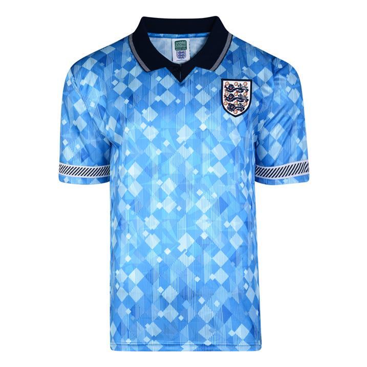 ウェア Score Draw England White Score Draw England '90 World Cup Retro Home Shirt - JD