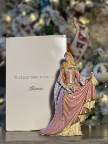 Lenox Guinevere 1990 Legendäre Prinzessinnen 9" Porzellan Figur mit Box