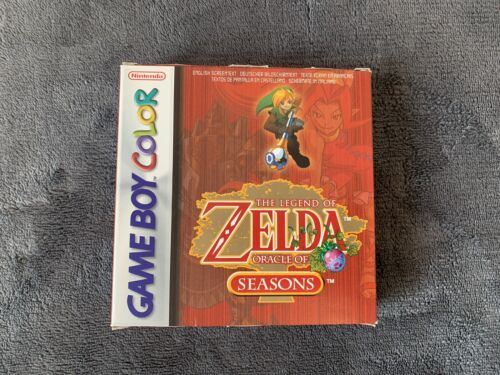 Zelda: Oracle of Seasons Game Boy Color GBC Sammler CIB Komplett 5-DAY-AUCTION - Imagen 1 de 14