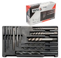 Schraubenausdreher Set-12-Tlg M3 - M24 Linksausdreher Satz Hss Bohrer