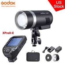 US Godox AD300Pro 300W Outdoor Flash Light Monolight XProII-C Trigger For Canon