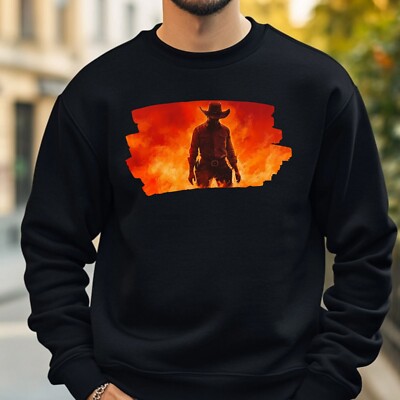 Cowboy On Fire Sweatshirt Cosy And Perfect For Any Occasion S To 4XL