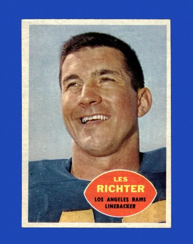 Les Richter trading card