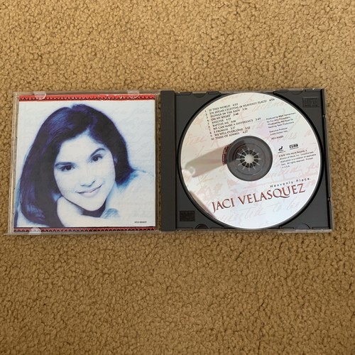 Jaci Velasquez Heavenly Place CD Christian Worship Music 1996 Word Distribution - Picture 4 of 10