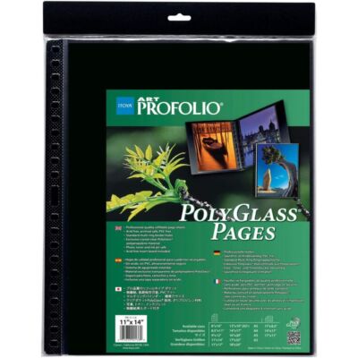 Itoya ProFolio PolyGlass Pages (Portrait, 14 x 17'', 10 Pages)