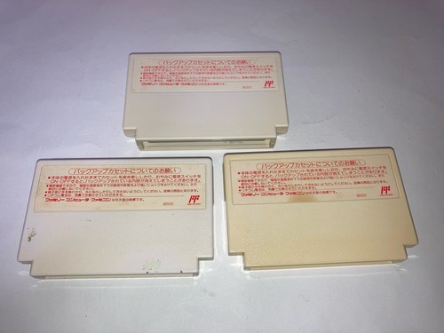 Final Fantasy 1+2+3 Lot 3 Titles Lot Nintendo Famicom FC SQUARE A Japan import - Picture 2 of 3