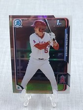 2015 Hutton Moyer #92 Bowman Chrome Refractor Rookie 1st Bowman