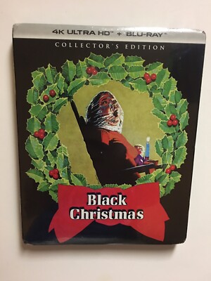 Black Christmas (4K UHD Blu-ray/Blu-ray) NEW w/slipcover Black Christmas (4K UHD Blu-ray/Blu-ray) NEW w/slipcover