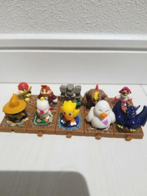 Bandai Chocobo's Mystery Dungeon Figur 10 Stück komplett