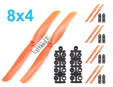 10PCS  8040 (8x4") RC Plane Airplane Electric Propeller  (US GOOD SELLER/SHIP)