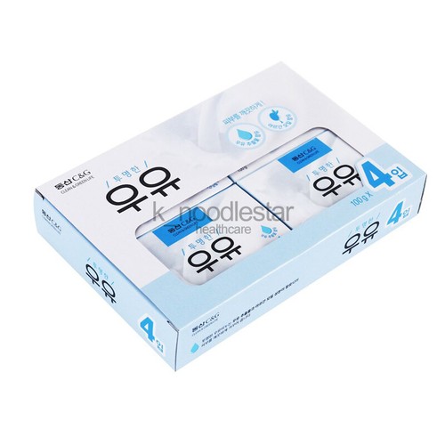 Jabón de piel de leche Dongsan blanqueador de humedad aceite de argán baño coreano 100 g × 4 bar - Imagen 5 de 12