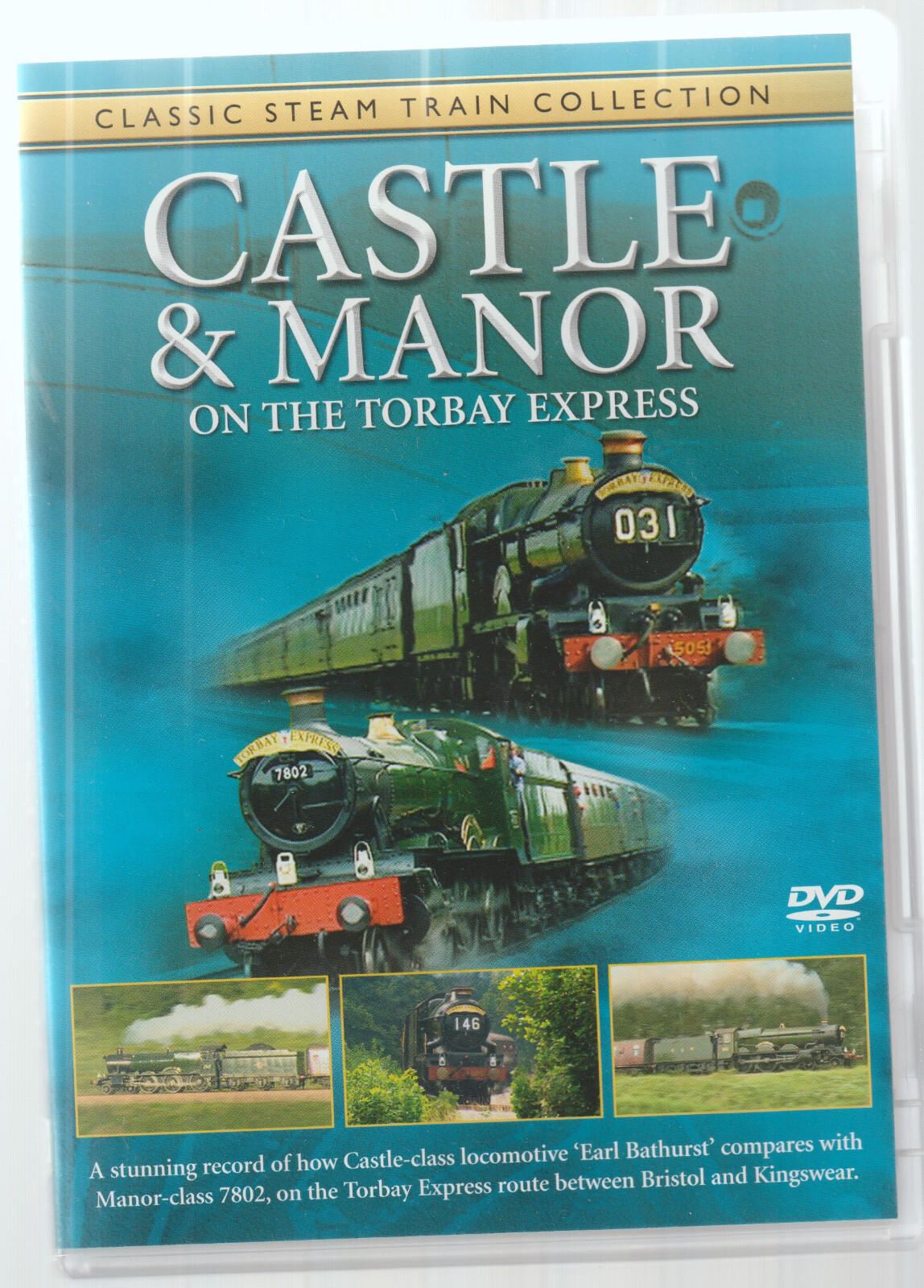 Classic Steam Train Collection ~ Castle & Manor  (DVD) Railway DVD