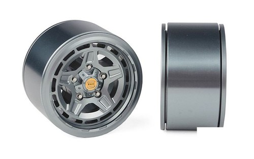 RC4WD Warn 1.9" Epic Diamond Cutter Wheels Z-W0092 Beadlock GREY 12mm Hex - Picture 2 of 9