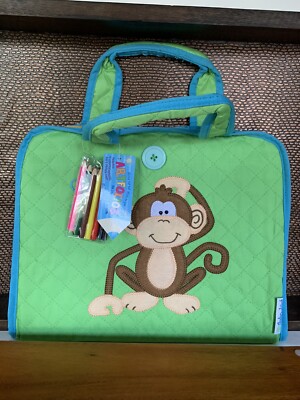 Stephen Joseph  Go Bananas  ARTFOLIO w/ Sketch Book & Colored Pencils & Handles!