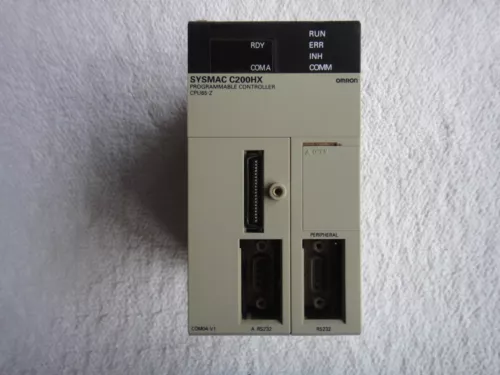 Omron SYSMAC C200HX Programmable Controller C200HX-CPU65-ZE w/C200HW-COM04-EV1