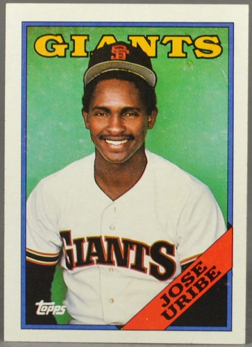 1988 Topps MLB Baseball San Francisco Giants Sports Trading Cards - Your Choice - Picture 12 of 30