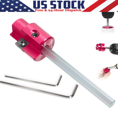 Premium 1/2'' PVC Pipe Reamer with 1/4'' Hex Shaft, Plastic Pipe Fitting Reamer