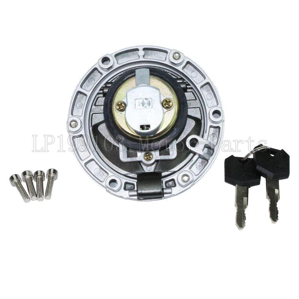 Bloqueo de tapa de gasolina para Kawasaki EX250 Ninja 250R 2008-2012 2009 2010 2011 Foto 2 de 4