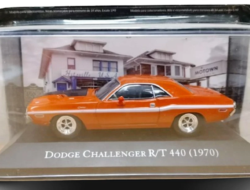 Coche americano Dodge Challenger R/T 440 (año 1970) / American Cars (Esc. 1:43) - Imagen 3 de 4